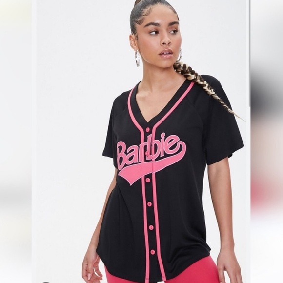 Barbie Tops - Black Barbie Jersey Shirt